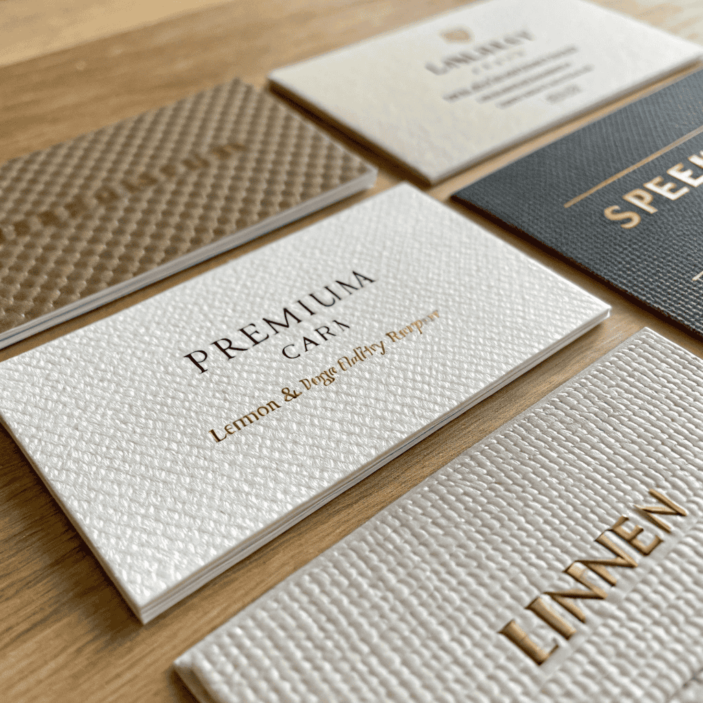 Textured Business Cards